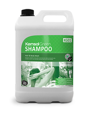 FK-SHAMPOO05 Kemsol Green Shampoo Hair Care 5 Ltr