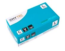 Hytec Clear Vinyl Gloves large pf
