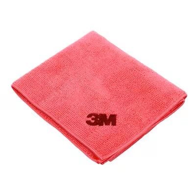 3M Hi Perf Cloth Red Microfibre