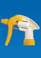 SprayPac Spray Bottle Trigger - Yellow - Adjustable