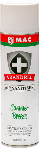 AZARANSU5A Arandell Air Sanitiser 500ml Summer Breeze ea