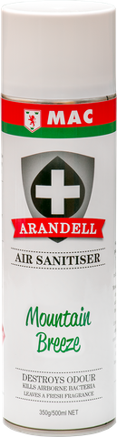 AZDCAASM Arandell Air Sanitiser 500ml Mountain Breeze ea
