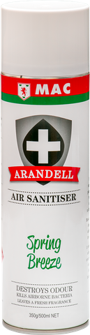AZARANSP5A Arandell Air Sanitiser 500ml Spring Breeze ea
