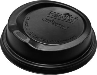 MPM Castaway Combo Hot Cup Lid Black 100 per sleeve