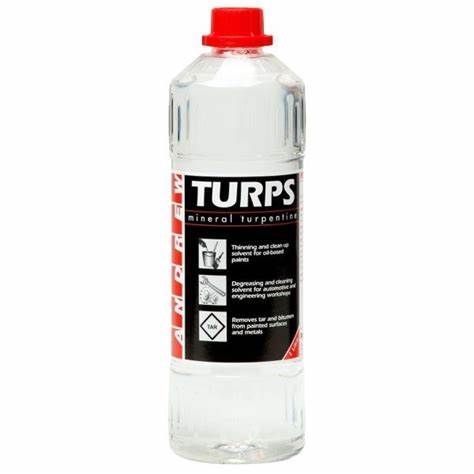 TURP1LT Mineral Turpentine - 1 Ltr
