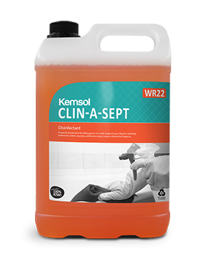 FK-CLIN05 Kemsol Clin-A-Sept Disinfectant 5 Ltr