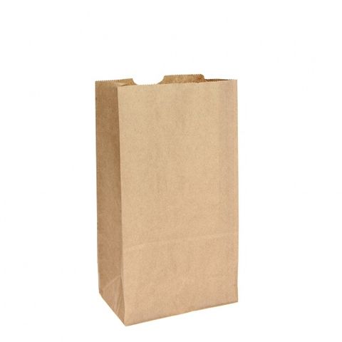 #6 Block Bottom Standard Brown Paper Bag 500pk