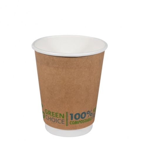 Green Choice Double Wall Cup 12oz 25 per sleeve