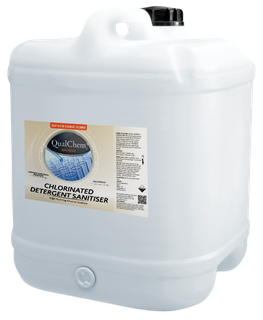 AZCDS20 QualChem Chlorinated Detergent Sanitizer 20 Ltr