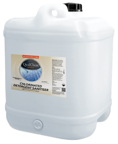 QualChem Chlorinated Detergent Sanitizer 20 Ltr