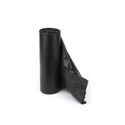 Flexplas 44 Gal Bin Liner on Roll - Black 300 units per roll