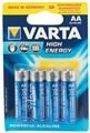Batteries - Varta Alkaline AAA - Card 4