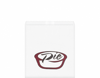 MPM Grease Proof Bag PIE Castaway 165 x 200 mm