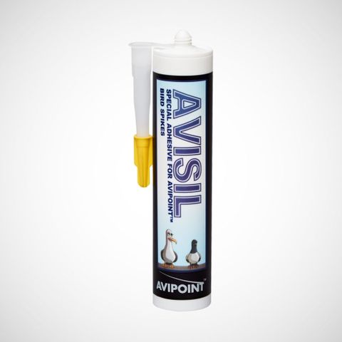 Avisil Clear Adhesive For Bird Spikes and Dishes