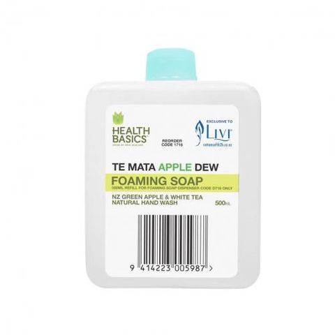 Llivi Health Basics Foaming Soap Apple 500ml