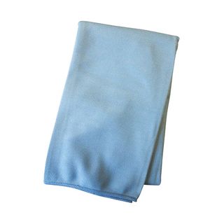 Cloth Microfibre Glass Aqua Indv Wrapped