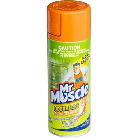 Mr Muscle Oven Cleaner Non Caustic Aerosol Odourless