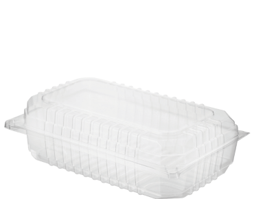 Eco-Smart Clear View Salad Pack Large Hinged Lid