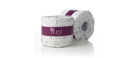 Livi Impressa 3 Ply Toilet Roll  225 Shts Per Roll