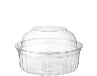 LCCA-408DL Eco Smart Clear View Food Bowl Dome Lid  227ml 25 slve