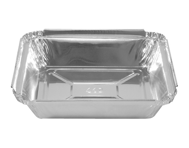 MPM Small Rectangular Foil Take Away Tray 550ml 125 Units per slv
