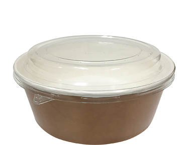 Colpac Multi Food Pot & Pet Lid Combo 700ml 25 per sleeve