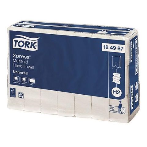 CT184987 Tork Xpress Multifold Paper Hand Towel Slimline 1ply Universal