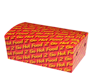 MPM  Large Snack Box Hot Food 2 Go 50 units per slve