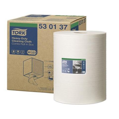 CT0137 Tork Heavy Duty Cleaning Cloth Combi Roll