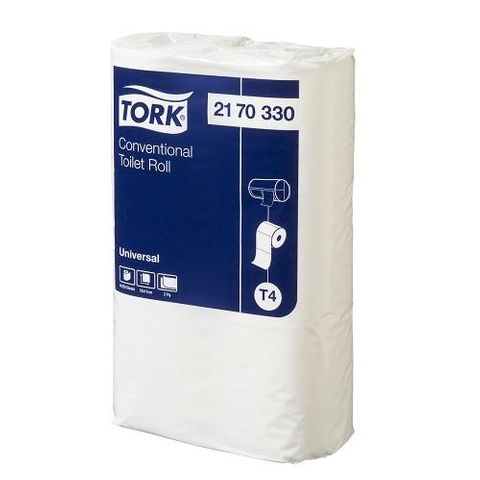 Tork Conventional Toilet Roll 220 Sht 48 Rolls Per Bale