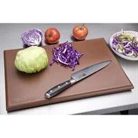 Nisbets Hygiplas Cutting Board Brown