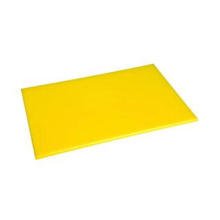 Nisbets Hygiplas Cutting Board Yellow