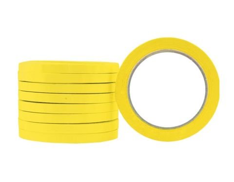 Bag Neck Sealing Tape Yellow 9mmx66m Roll