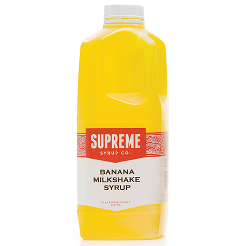 Supreme Milk Shake Syrup Banana 2L