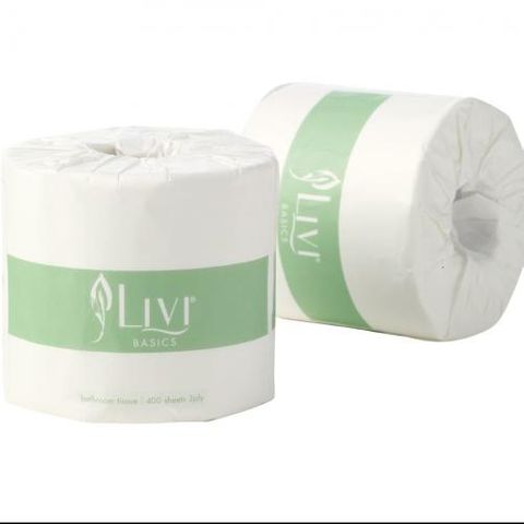 Livi Basics Toilet Paper Wrapped 2ply 48 Roll Carton