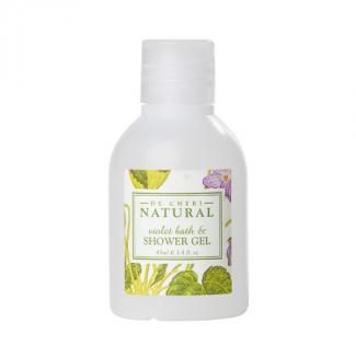 De Cheri Natural Violet Bath & Shower Gel Bottle
