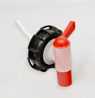 DTCAP58 Cap Tap 58mm Black / Red