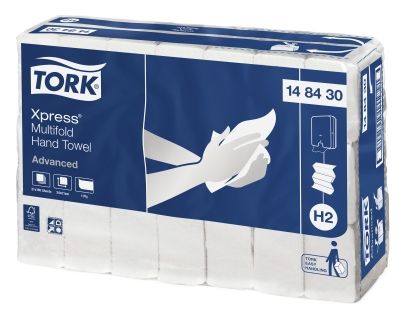 Tork Xpress® Multifold Hand Towel / Slimline 1ply Advanced H2