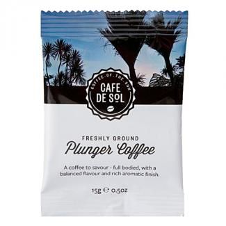 HPCP Healthpak Cafe de Sol Plunger Coffee 15gm 100 units per ctn