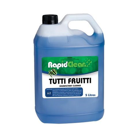 AZRC140420 Rapid Clean Tutti Fruitti Disinfectant 5 Ltr