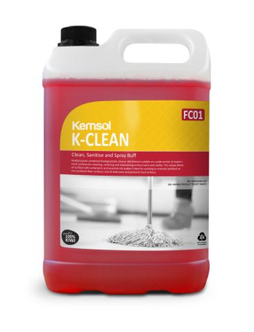 FK-KCLEAN05 Kemsol K-Clean Floor Maintainer 5 Ltr