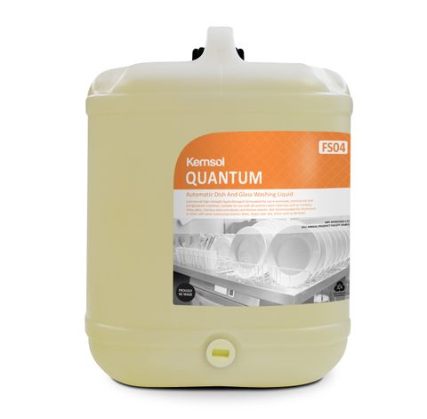 FK-QUACO20 Kemsol Quantum Comm Auto Dishwash Detergent 20 Ltr