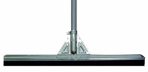 Floor Squeegee Straight 450mm Rubber Alloy Frame