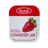 Toast Strawberry Jam 48 per Tray