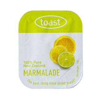 Healthpak Toast Marmalade Jam 48 units per tray (sold by the tray or Ctn)