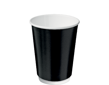 Castaway  Double Wall Hot Cup Black 355ml