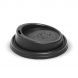 Biopak PLA Black Lid 80mm For 6,8,10 and 12 oz Cups 50 Sleeve
