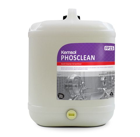 FK-PHOSCL20 Kemsol Phosclean High Foaming Acid Cleaner 20 Ltr