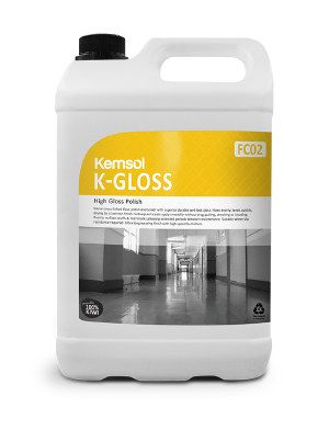 FK-KGLOSS05 Kemsol K-Gloss Vinyl  Flooring Polish 5 Ltr