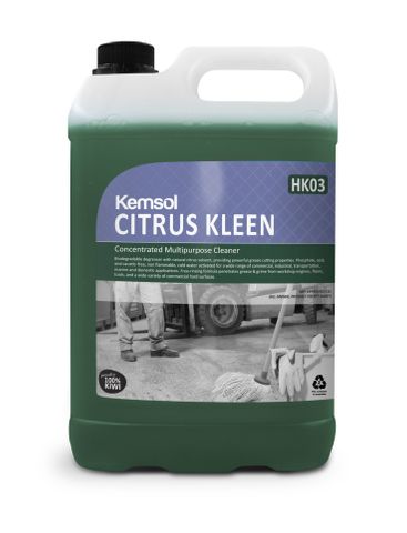 Kemsol Citrus Kleen (Biodegradable) 5L